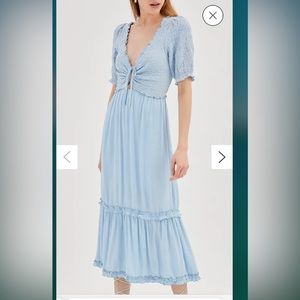 NWT Urban Outfitters picnic midi dress